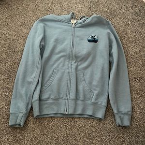 Roxy zip-up hoodie, size xs